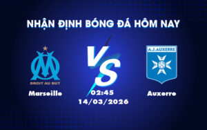 marseille auxerre 14 03 ligue 1