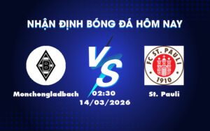 monchengladbach st pauli 14 03 bundesliga